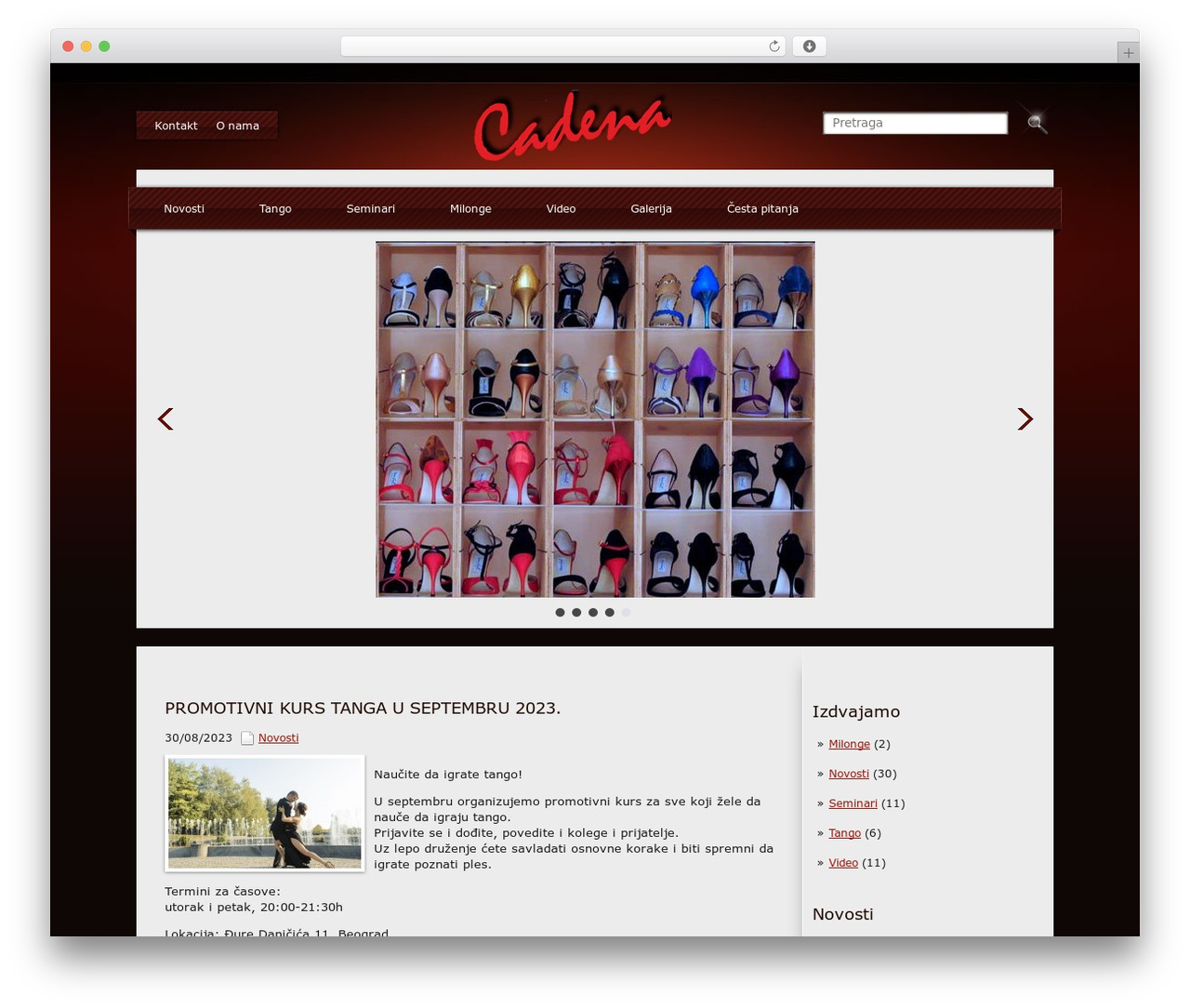 WordPress website theme HellFire - tangoskola.com WordPress website theme HellFire - tangoskola.com