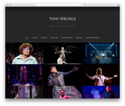 WP theme Xone - tonyspeciale.com
