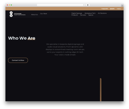 Fresh framework WordPress plugin - 2point0concepts.com