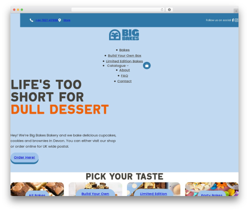 Gift voucher pro WordPress plugin - bigbakesbakery.co.uk