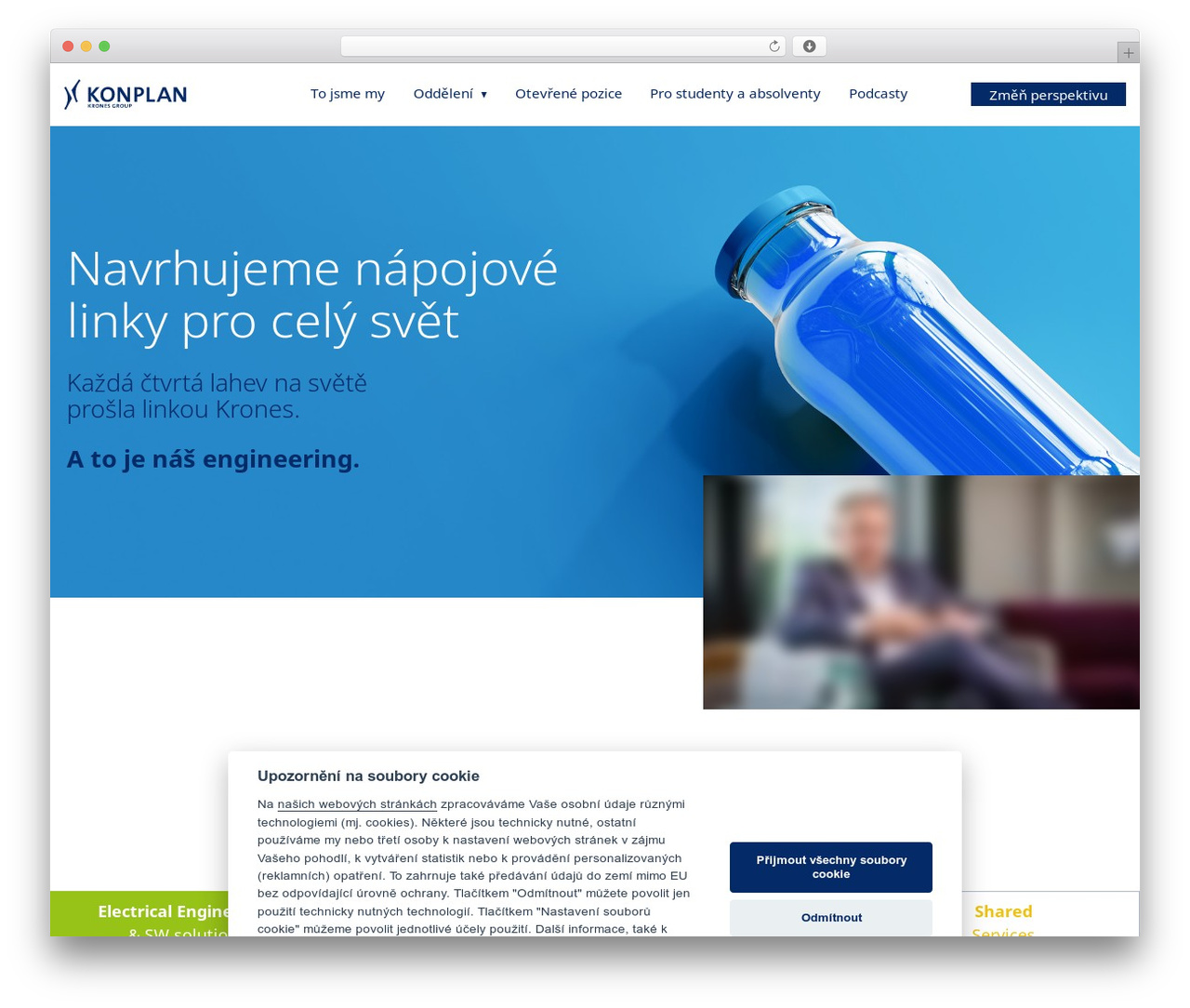 Custom WordPress theme - konplan.cz