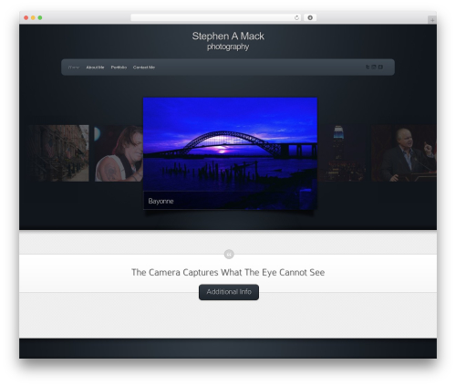Envisioned WordPress theme image - steveamack.com
