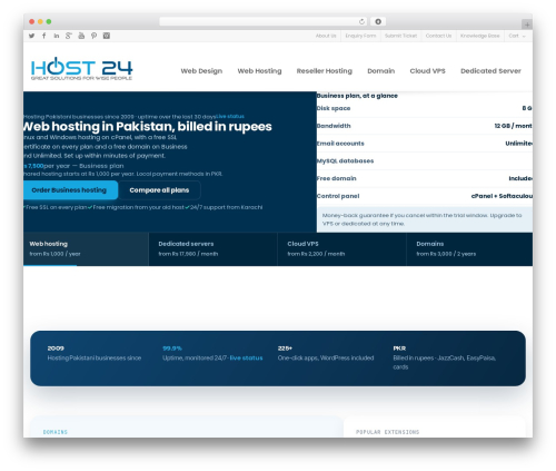 Easyfonts WordPress plugin - www.host24.com.pk