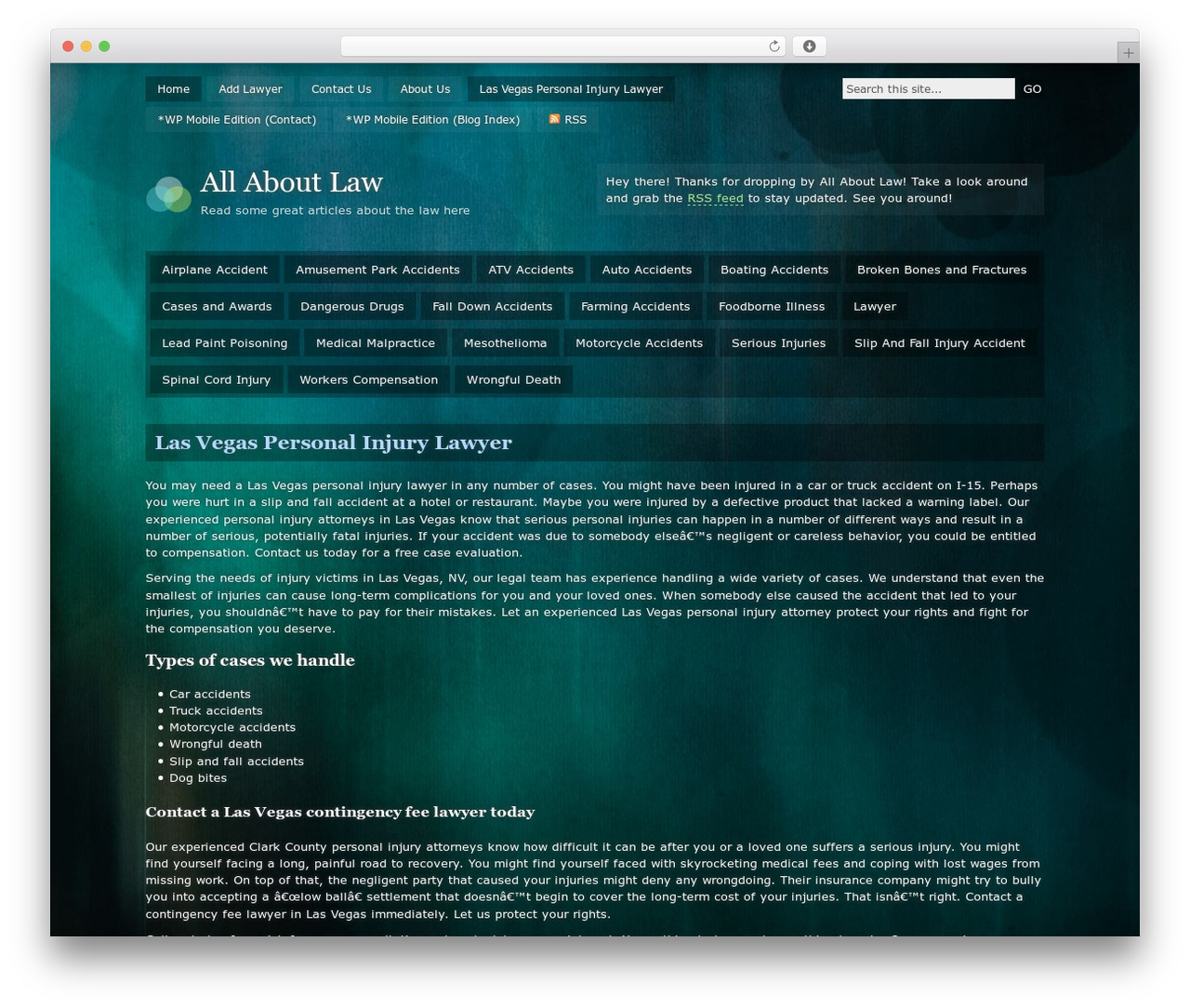 Motion WordPress theme - 987legal.com Motion WordPress theme - 987legal.com