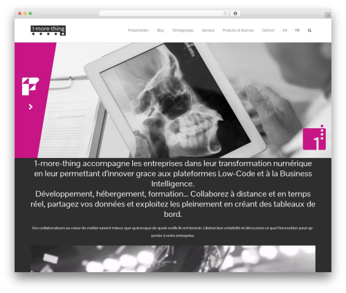 Multicorp theme WordPress - 1-more-thing.com