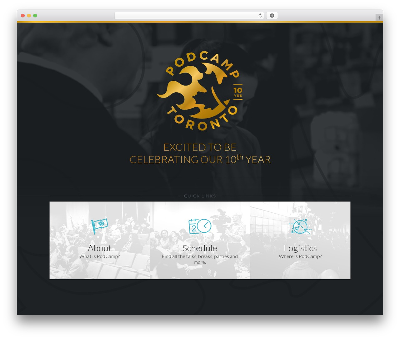 PCTO2016 Dev theme WordPress - 2016.podcamptoronto.com