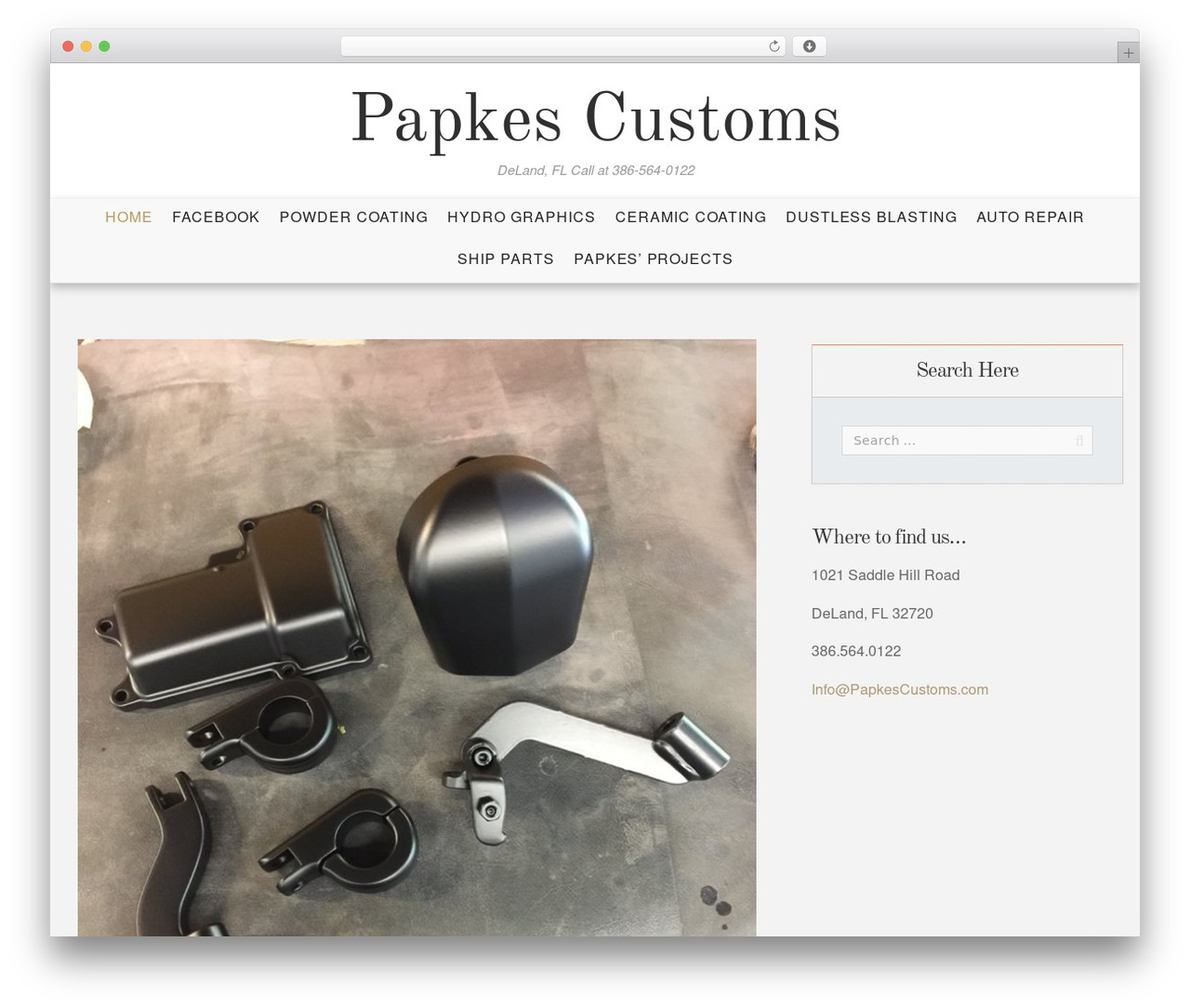 Theme WordPress Article Lite - papkescustoms.com
