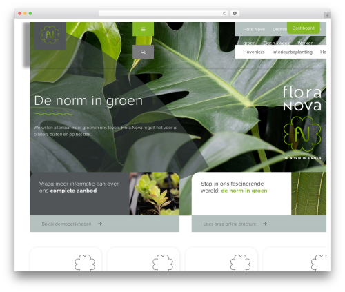 Visucom ss grid builder WordPress plugin - flora-nova.nl
