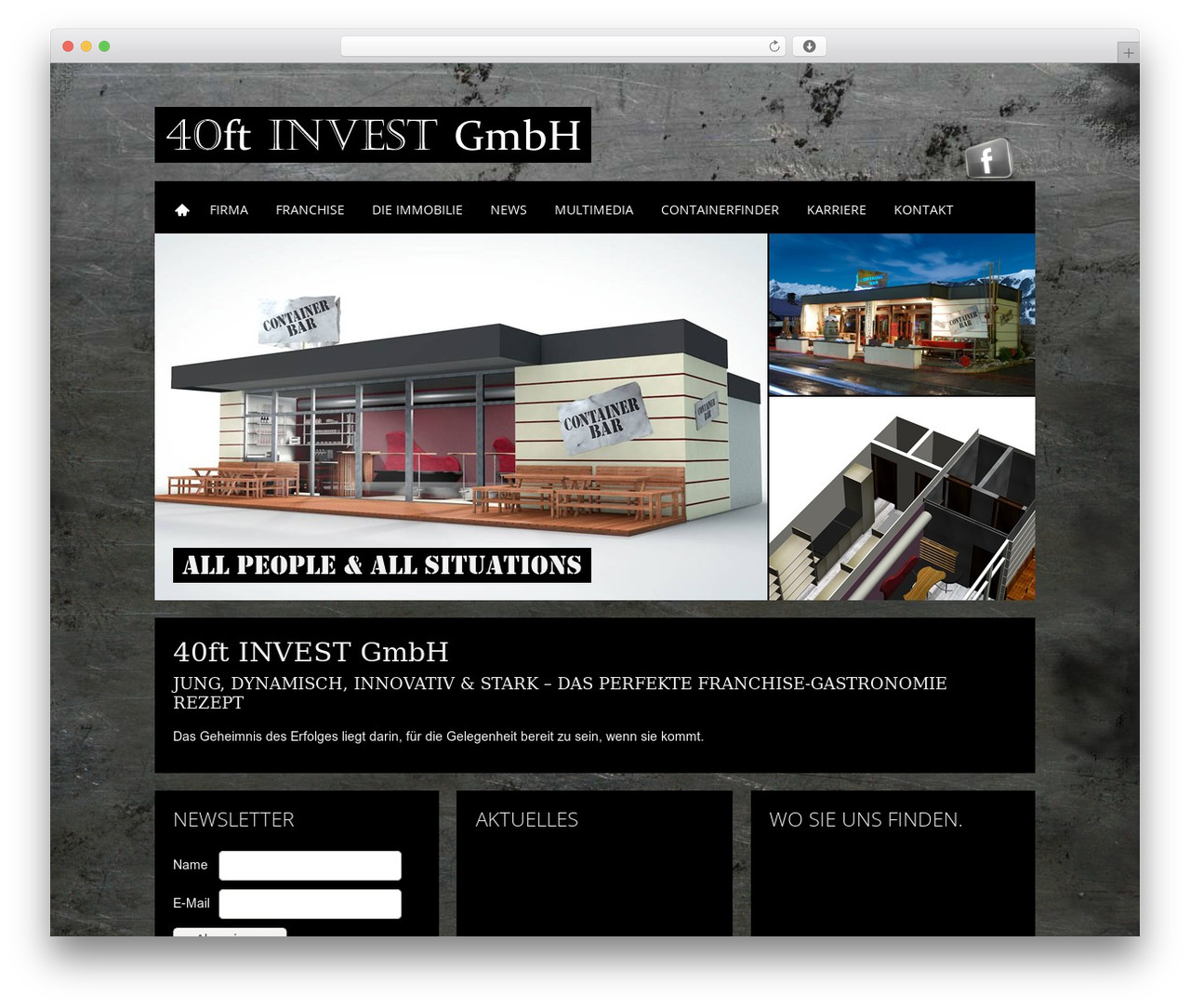 WordPress theme Containerbar - 40ft-invest.at WordPress theme Containerbar - 40ft-invest.at