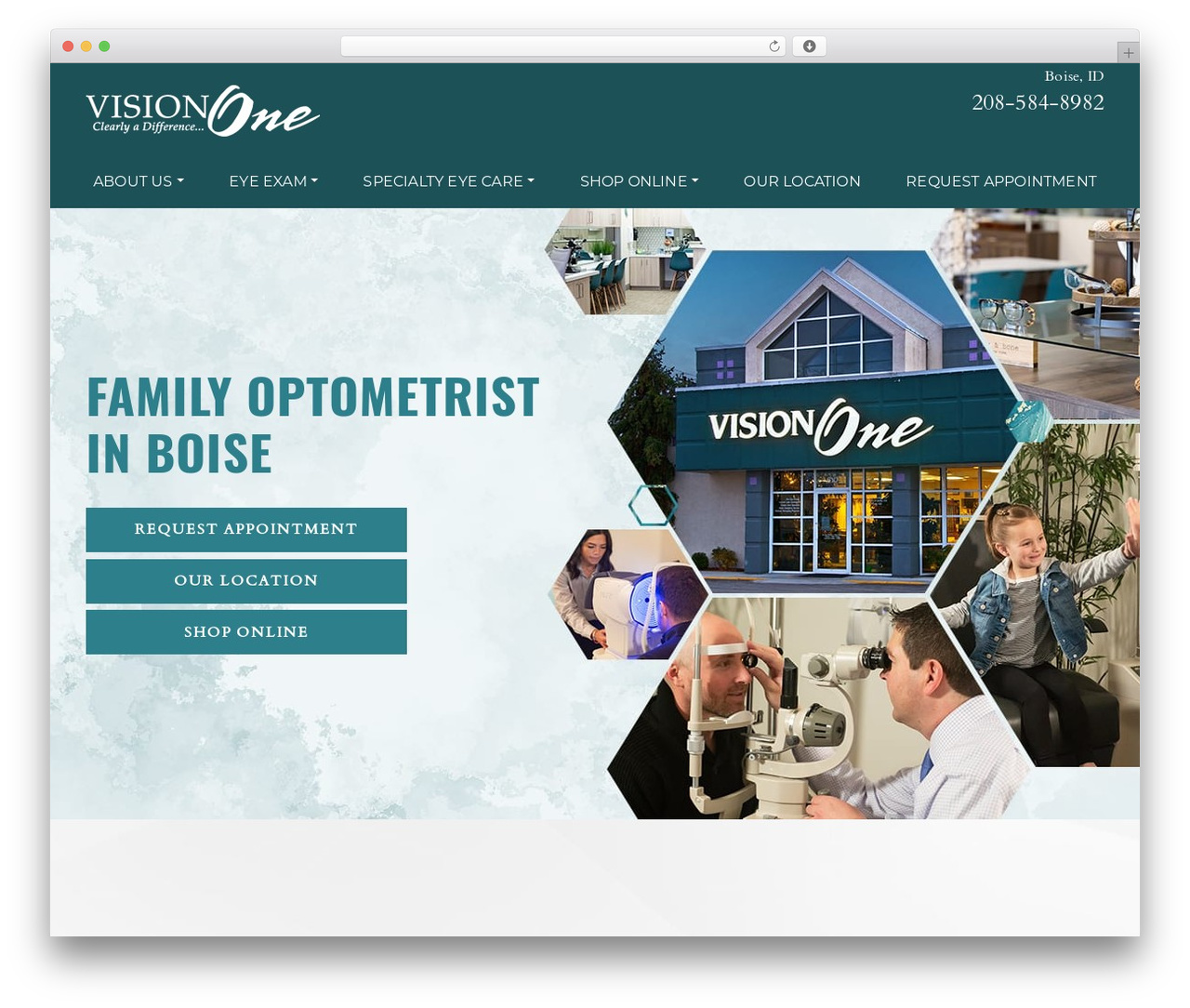 WordPress theme CustomStrap - visiononeboise.com