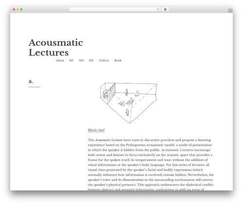 Gutenberg core WordPress plugin - acousmaticlectures.com