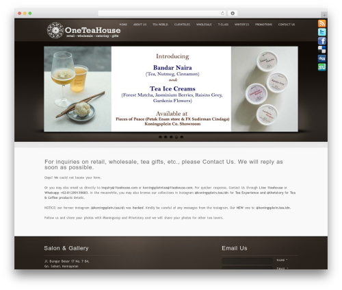 Fixed social buttons WordPress plugin - 1teahouse.com
