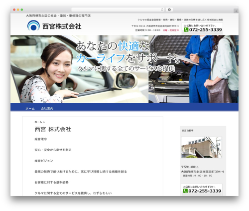 WordPress theme RTM01 - 2438.com