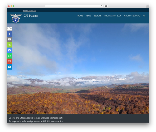 WP CAI theme WordPress - caipescara.it