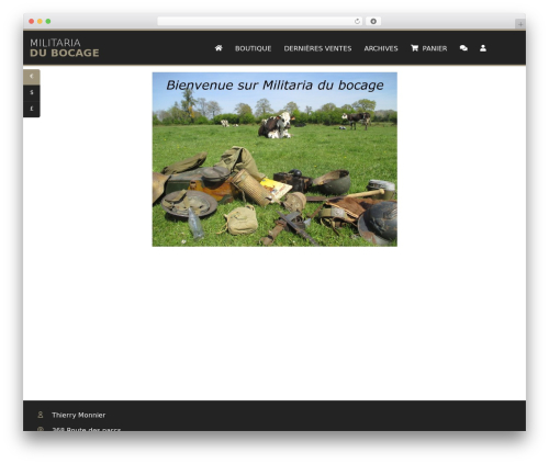 YAWP Theme Framework v2 WordPress theme - militaria-du-bocage.com