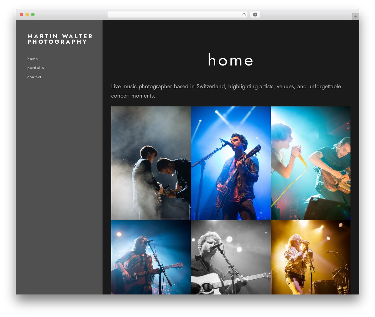 Blacksilver theme WordPress - martinwalter.ch