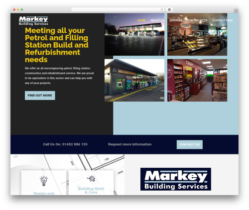 Divi WordPress theme - markeybuildingservices.co.uk
