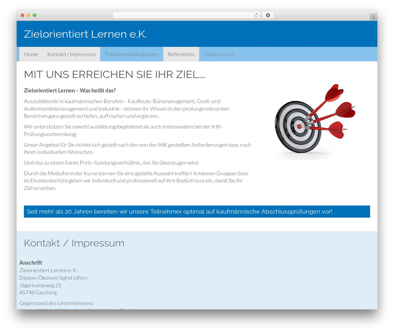 Flat Bootstrap WordPress theme - zielorientiert-lernen.de Flat Bootstrap WordPress theme - zielorientiert-lernen.de