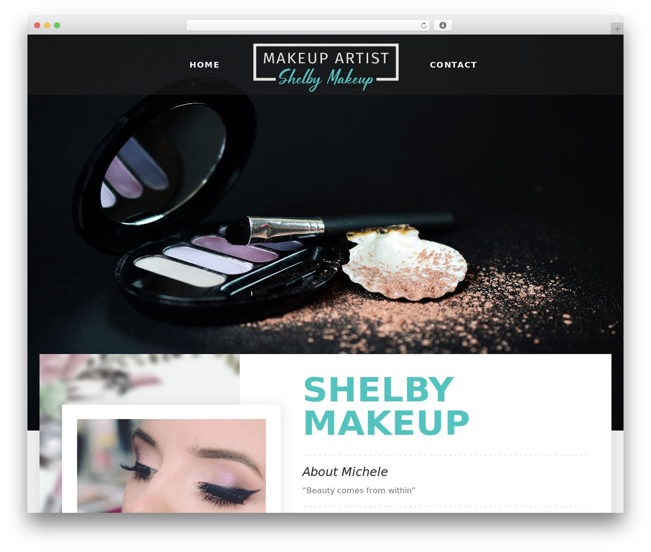 Makeup WordPress page theme - shelbymakeup.com Makeup WordPress page theme - shelbymakeup.com