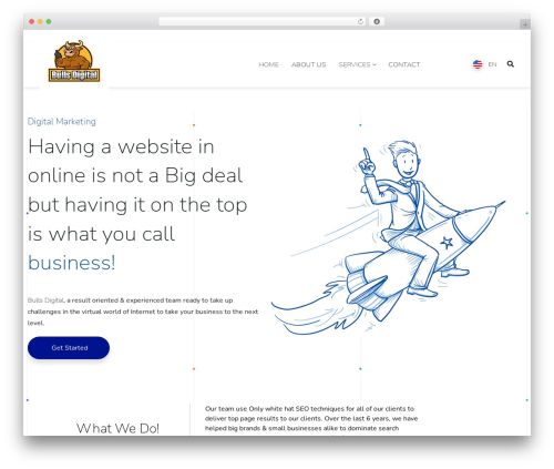 Seocify WordPress theme - bullsdigital.com