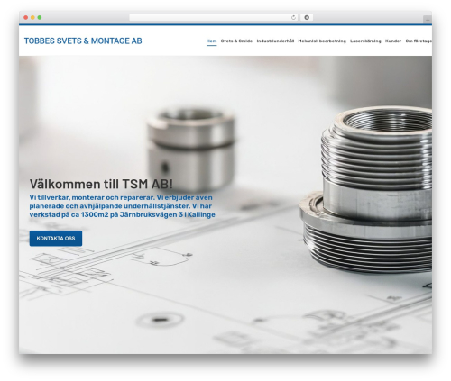 Theme WordPress CMS cmsvrx system - tsmmontage.com