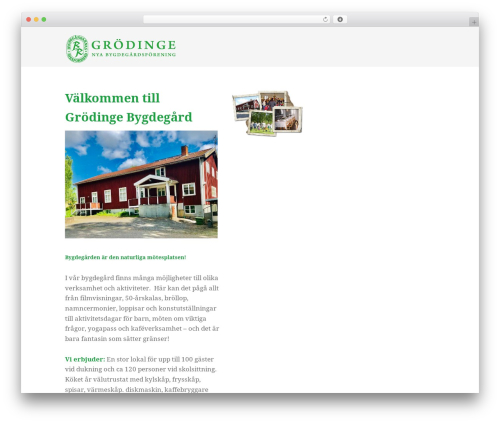 Webbex theme WordPress - grodingebygdegard.se