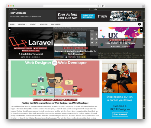 WordPress theme MaxWP - phpopenbiz.org WordPress theme MaxWP - phpopenbiz.org