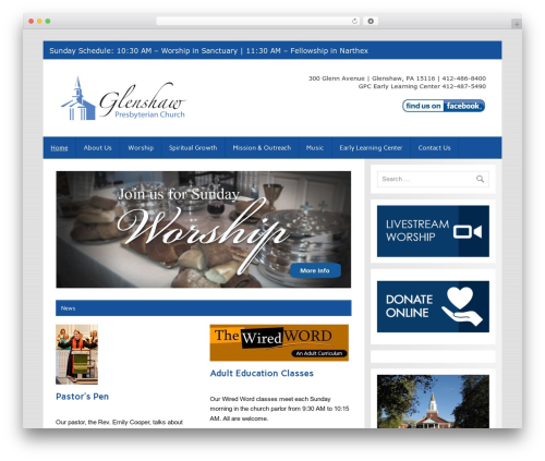 WordPress theme Smartline - glenshawchurch.org WordPress theme Smartline - glenshawchurch.org