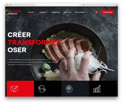 WordPress theme Hello Elementor - webexia.ca