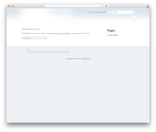 WordPress theme Theme13 - 2r2t.net