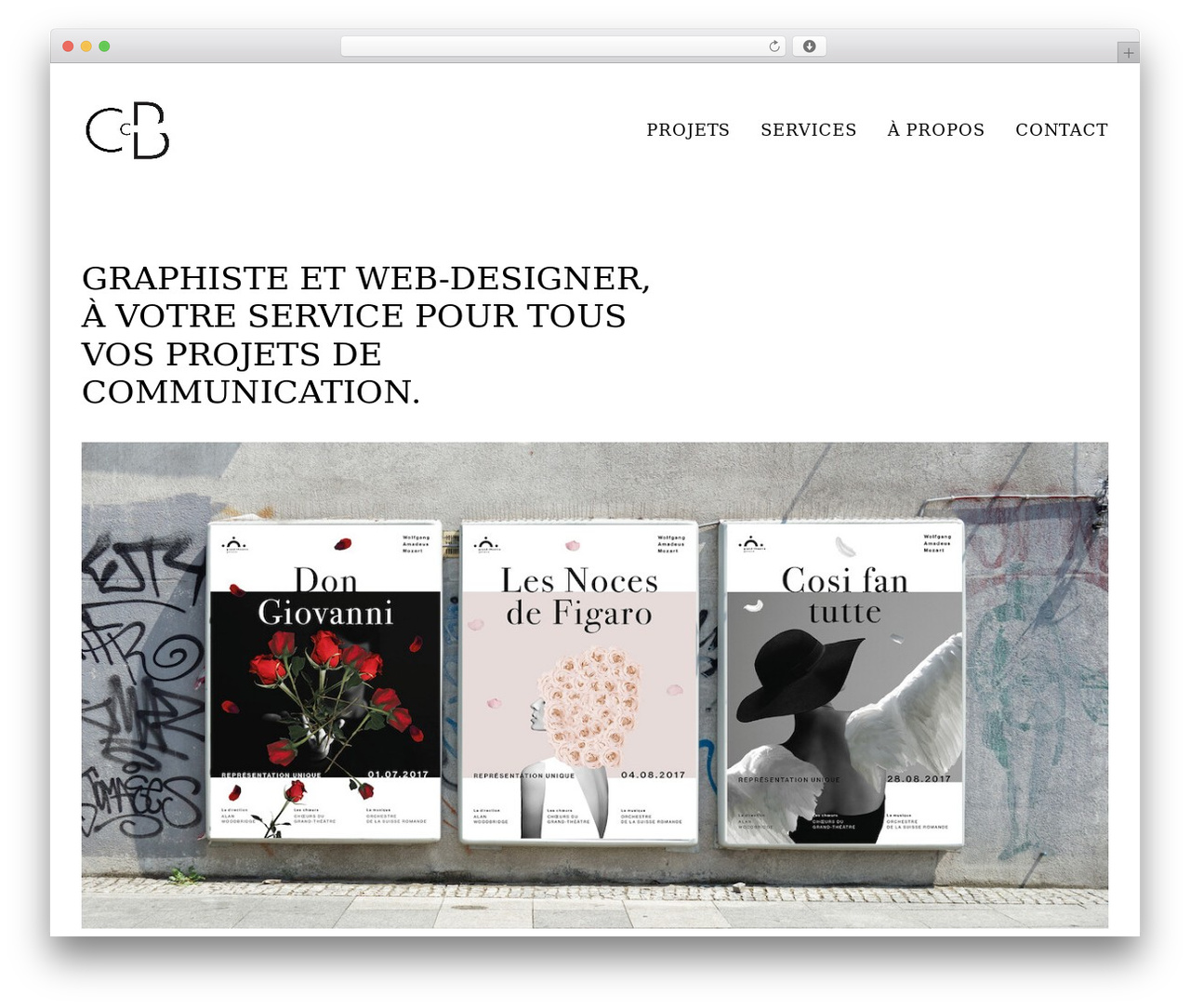 WordPress theme Uncode - clarabarton.ch
