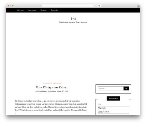 WP theme Writee - 1ni.at