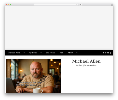 Writee theme WordPress - michaelallenonline.com Writee theme WordPress - michaelallenonline.com