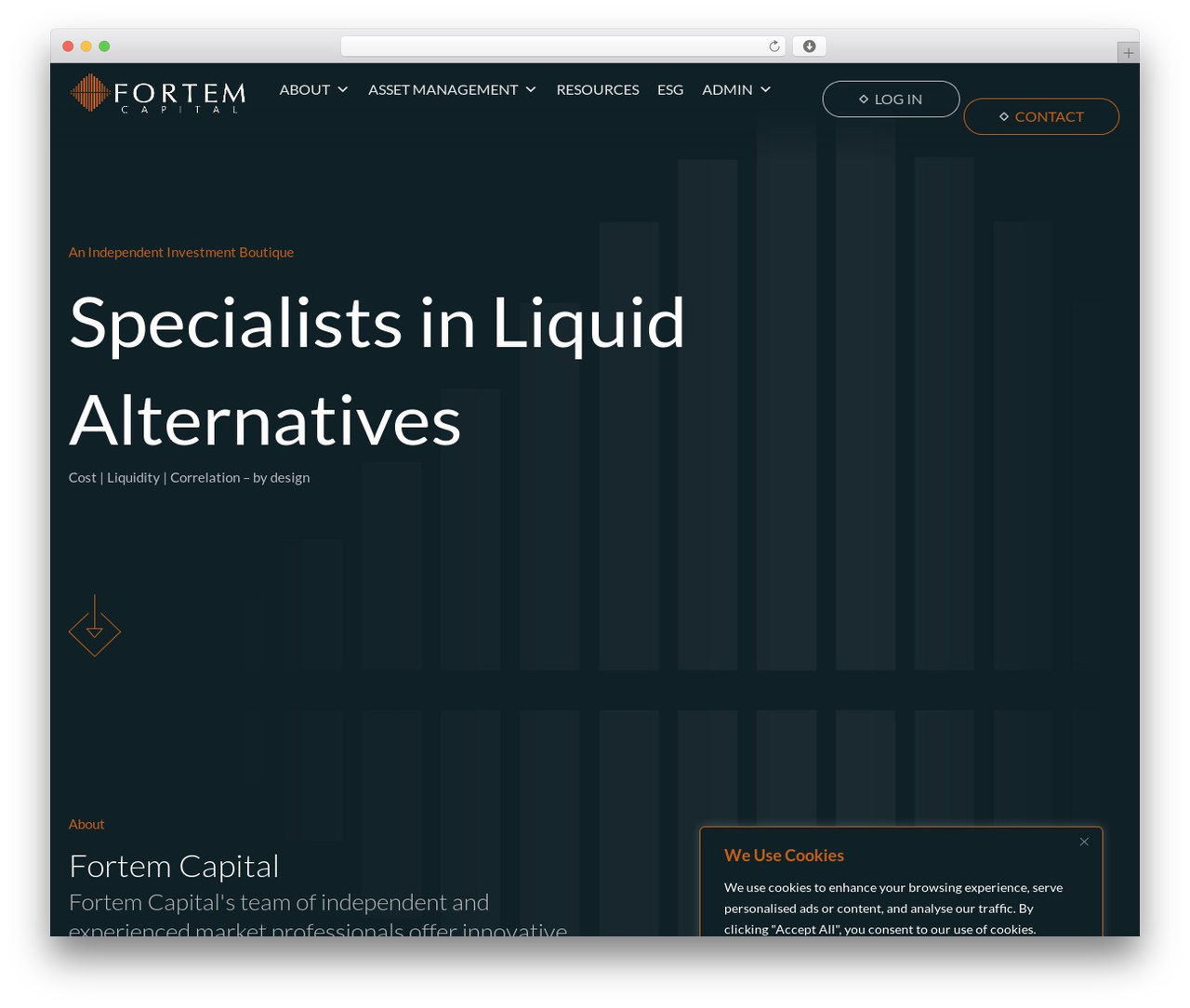 Beaver Builder Theme WordPress theme - fortemcapital.com