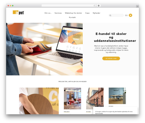 Input WordPress theme - www.inputinterior.dk