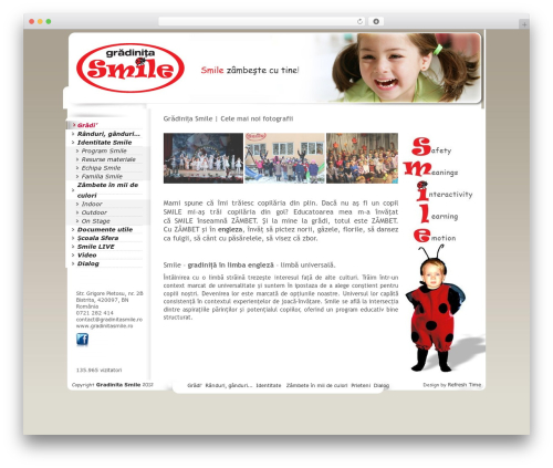 Maya Shop best WordPress theme - gradinitasmile.ro