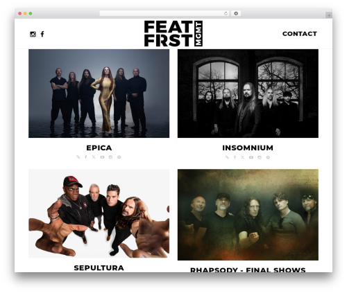 Rare theme WordPress - featfirstmanagement.com