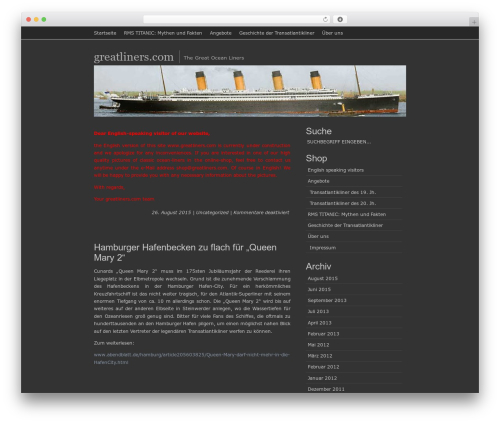 SimplicityDark-Mod WordPress theme - greatliners.com