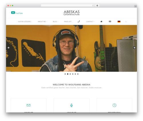 Theme WordPress abeskas - abeskas.de
