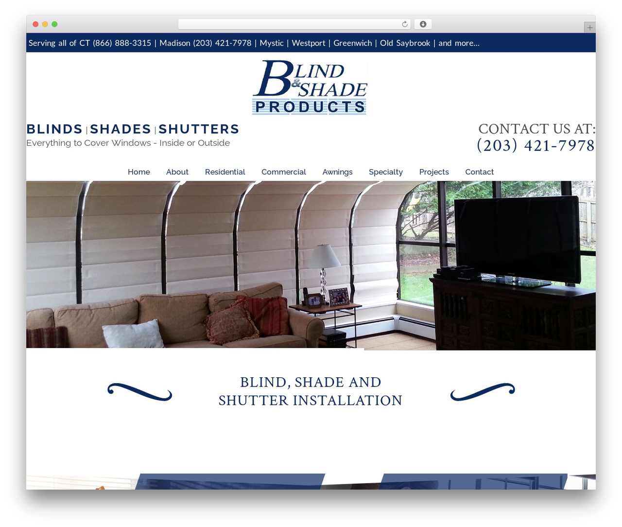 Theme WordPress Genesis - blindandshadeproducts.com