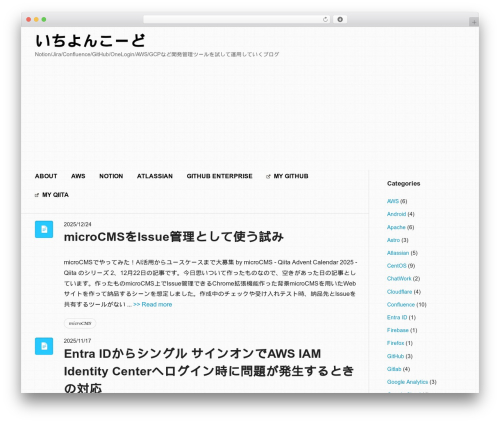 WordPress theme Focused - 14code.com