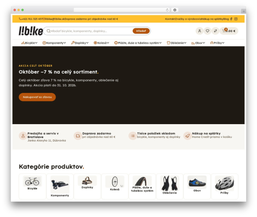 WordPress theme Libike - libike.sk
