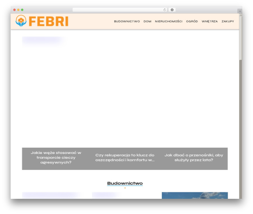 WordPress theme tp_theme_maker - febri.pl