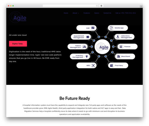 Radiantthemes mega menu WordPress plugin - agilehealth.in