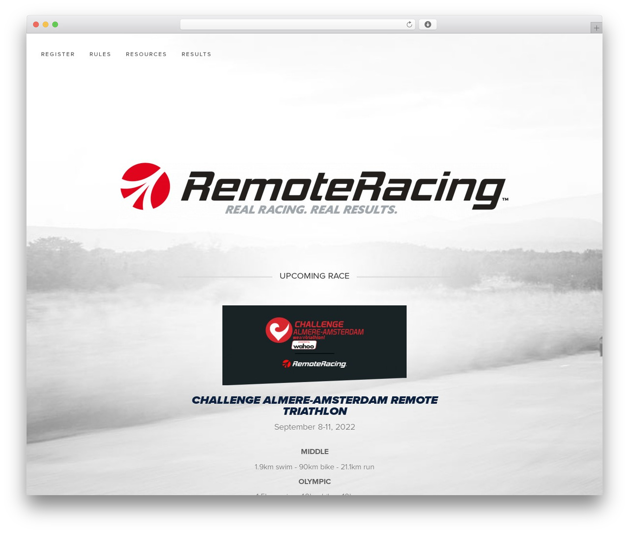 Ark WordPress theme - remoteracing.com