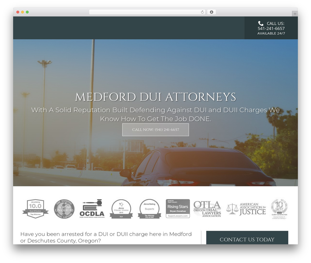 Beaver Builder Theme theme WordPress - medfordduiattorney.com