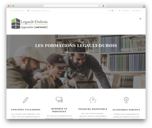 Goodlayers lms WordPress plugin - legault-dubois-formation.ca