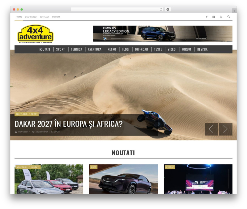 ESPRESSO WordPress theme - 4x4adventure.ro