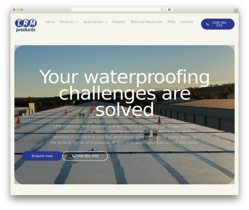 GO Theme theme WordPress - lrmproducts.com.au