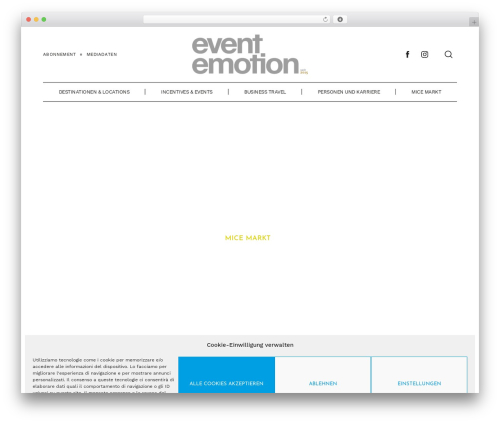 Block editor gallery slider WordPress plugin - eventemotion.ch